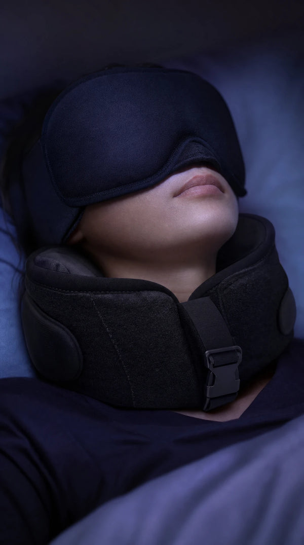 Zleepy Blackout Sleep Mask and Neck Pillow Set