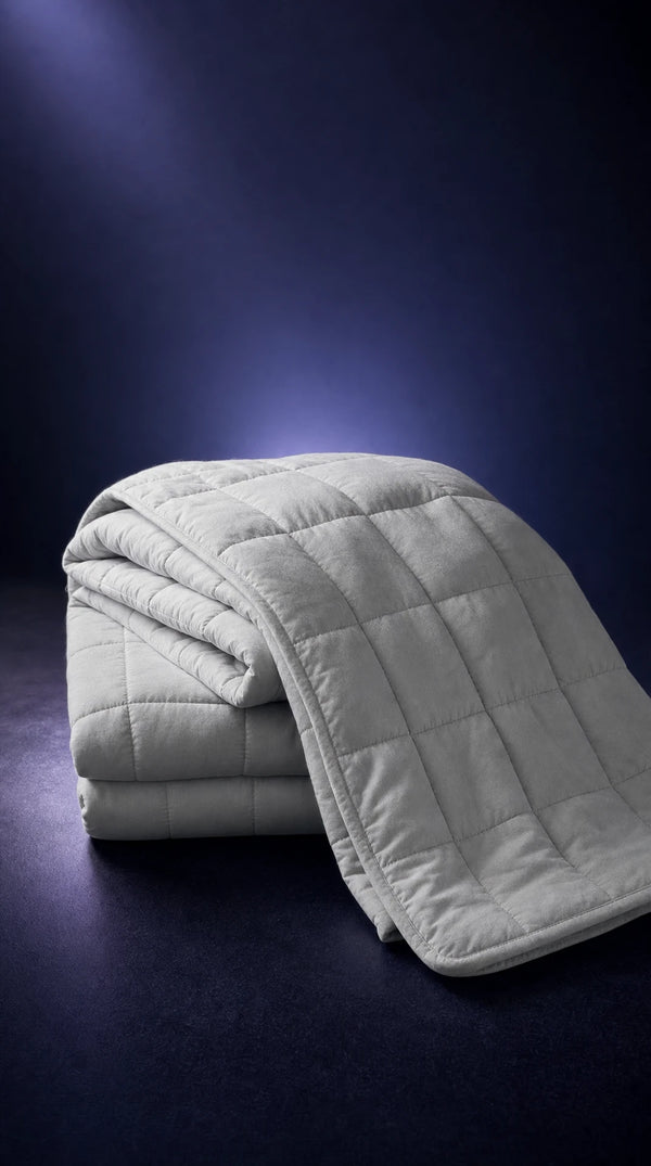 Zleepy Weighted Blanket, King 50 lb, folded